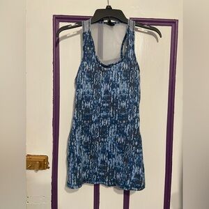 Gaiam Racerback Mesh Panel Workout Tank Top - Medium